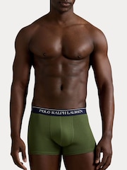 Hellrot - Polo Ralph Lauren 3 er-Pack Boxershorts aus Stretch-Baumwolle - Bild 2 von 6