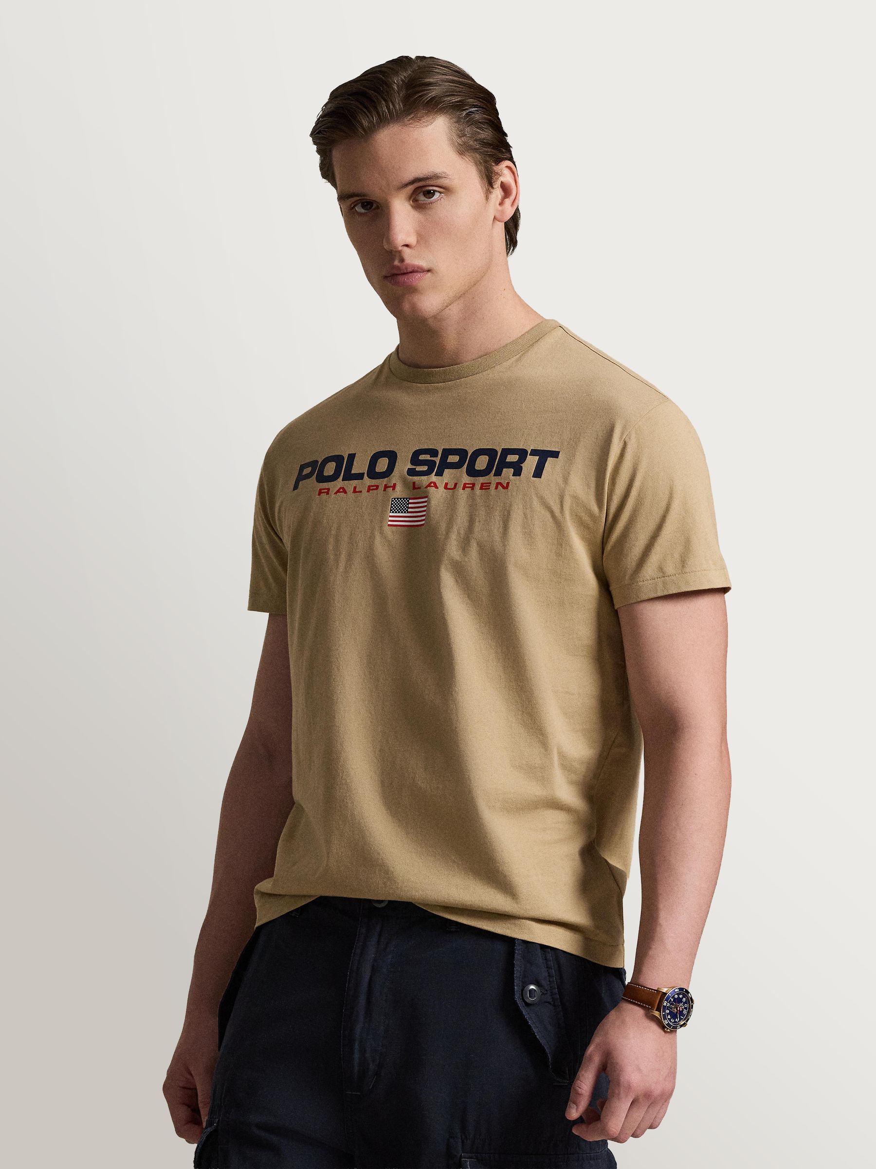 Buy Polo Ralph Lauren Brown Polo Sport Logo T-Shirt from Next USA