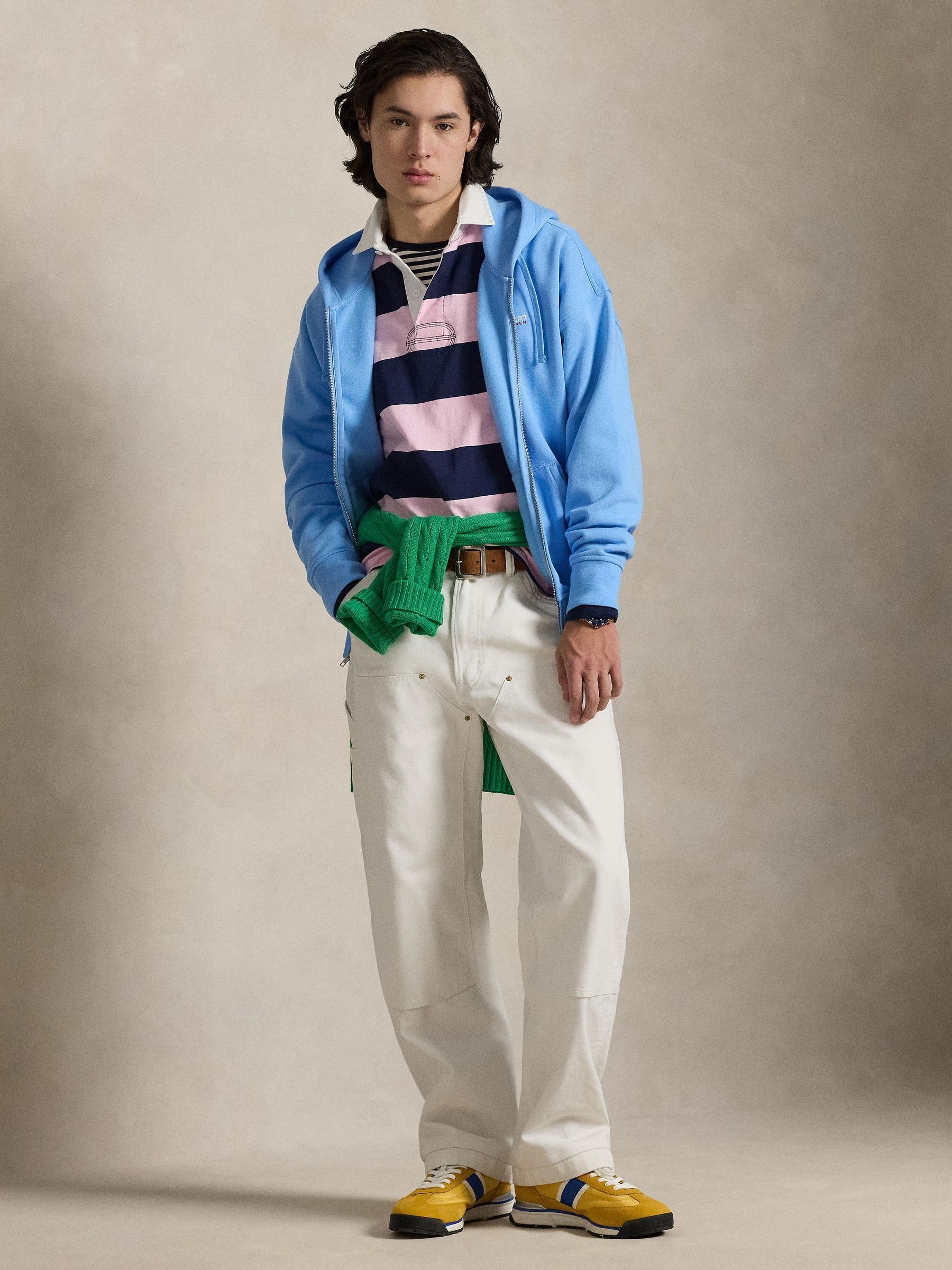Satın al Mavi - Polo Ralph Lauren Polo Sport Fermuarlı Kapüşonlu