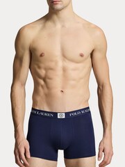Polo Ralph Lauren Purple Classic Stretch Cotton Trunks 3 Pack - Image 2 of 6