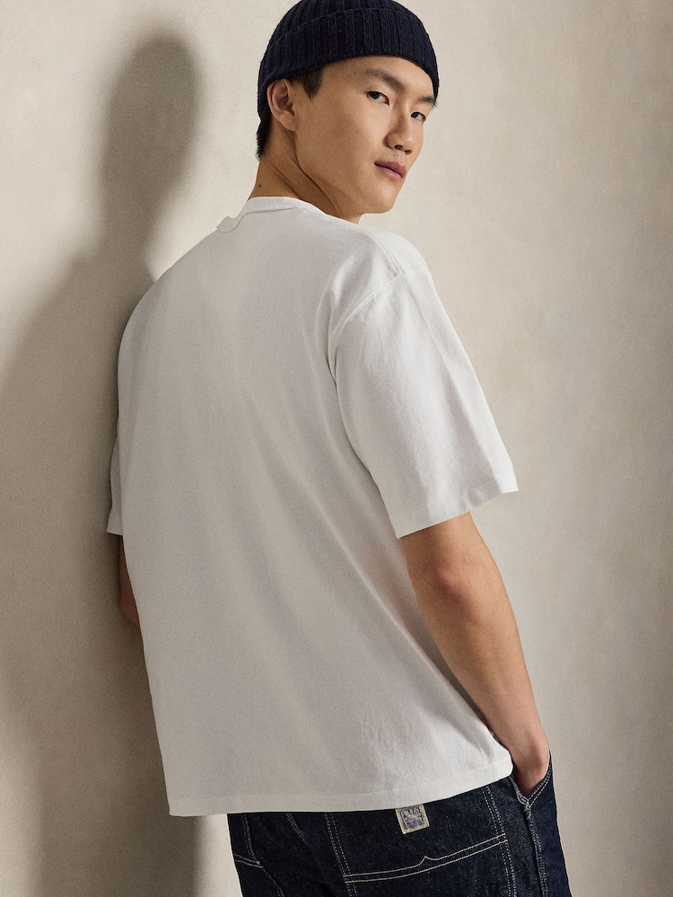 Polo Ralph Lauren White Polo Sport Left Chest Logo T-Shirt - Image 2 of 7