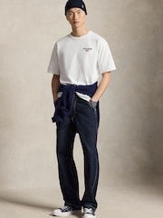 Polo Ralph Lauren White Polo Sport Left Chest Logo T-Shirt - Image 3 of 7