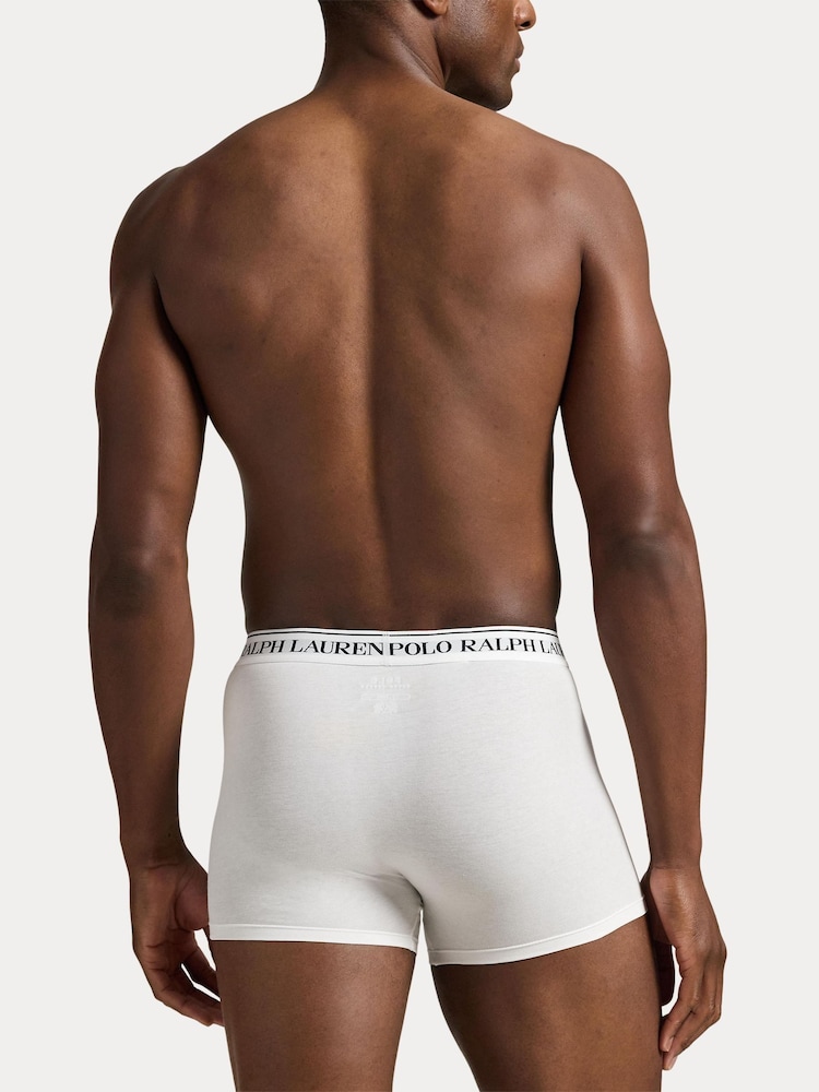Polo Ralph Lauren White Stretch Cotton Boxers 3 Pack - Image 11 of 11 Polo Ralph Lauren White Stretch Cotton Boxers 3 Pack - Image 11 of 11