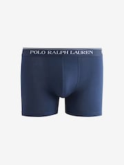 Polo Ralph Lauren Green Stretch Cotton Boxer Briefs 3 Pack - Image 4 of 4