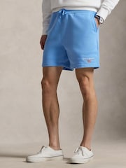 Polo Ralph Lauren Light Blue Polo Sport Fleece Shorts - Image 1 of 5