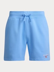 Polo Ralph Lauren Light Blue Polo Sport Fleece Shorts - Image 5 of 5
