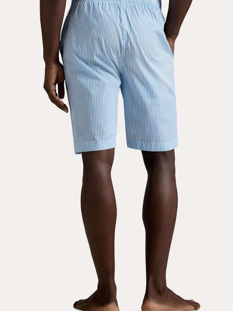 Polo Ralph Lauren Blue Cotton Jersey Shorts - Image 2 of 4