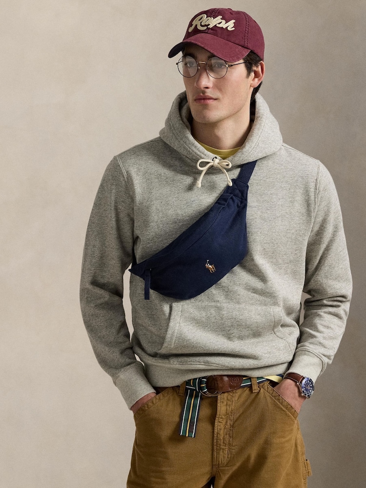 Polo Ralph Lauren Blue Canvas Waistpack Bag - Image 1 of 5 Polo Ralph Lauren Blue Canvas Waistpack Bag - Image 1 of 5