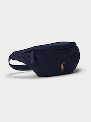 Polo Ralph Lauren Blue Canvas Waistpack Bag - Image 4 of 5