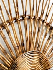 Rockett St George Natural Rattan Sunbeam Headboard - Image 6 of 7