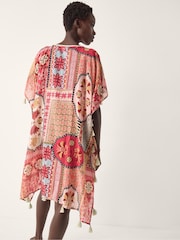 Monsoon Patti Tile Print Mini Kaftan - Imagen 3 de 4