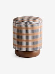 MADE.COM Blue Sirio Inara Storage Stool - Image 5 of 7