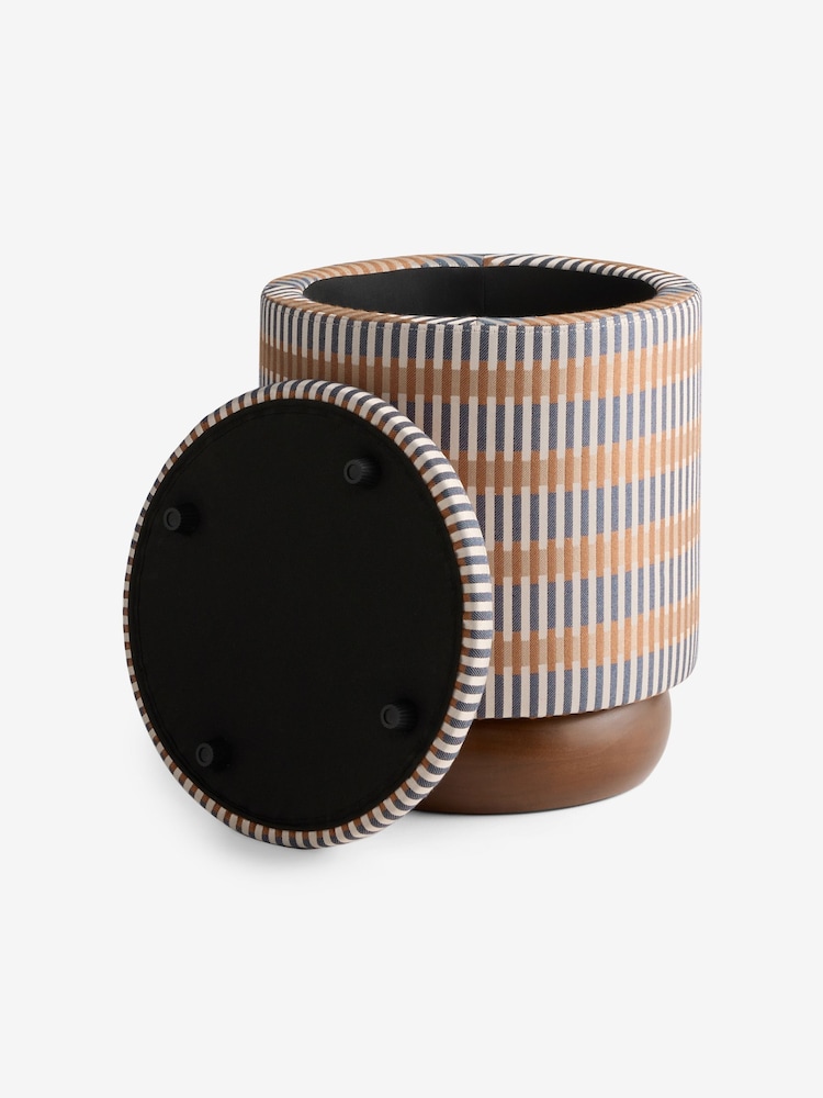 MADE.COM Blue Sirio Inara Storage Stool - Image 7 of 7 MADE.COM Blue Sirio Inara Storage Stool - Image 7 of 7