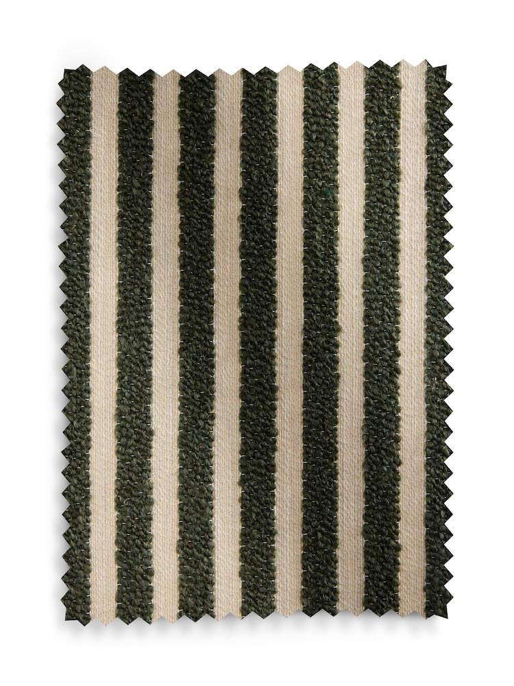 MADE.COM Boucle Stripe Green Evander Ottoman Storage Bed - Image 7 of 7 MADE.COM Boucle Stripe Green Evander Ottoman Storage Bed - Image 7 of 7