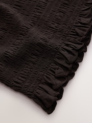 Chocolate Brown Shirred Modal Sleeveless Top - Image 6 of 6