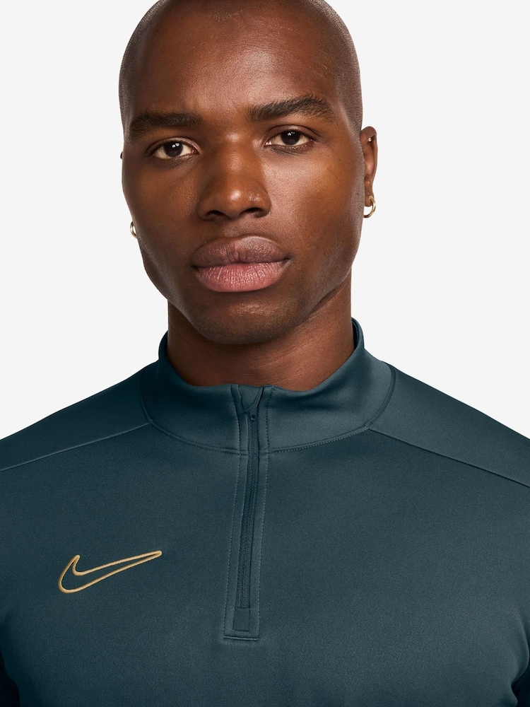 Nike Spruce Green Academy Dri-FIT Training Drill Top - Image 3 of 3 Nike Spruce Green Academy Dri-FIT Training Drill Top - Image 3 of 3
