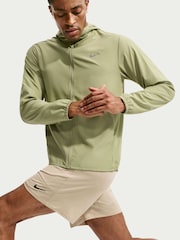 Nike Dusty Olive Green Dri-FIT Form Hooded Performance Jacket - Image 5 of 6