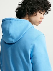 Nike Football Blue Club Pull Over Hoodie - Image 4 of 5