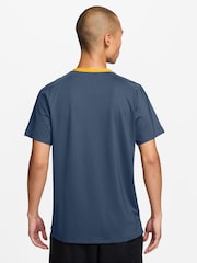Nike Blue Court Advantage Dri-FIT Tennis Top - Image 2 of 3