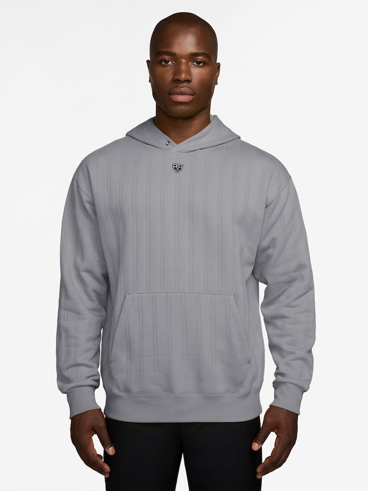 Nike Grey Fairway Fresh Therma-FIT Oversized Golf Hoodie - Image 1 of 3 Nike Grey Fairway Fresh Therma-FIT Oversized Golf Hoodie - Image 1 of 3
