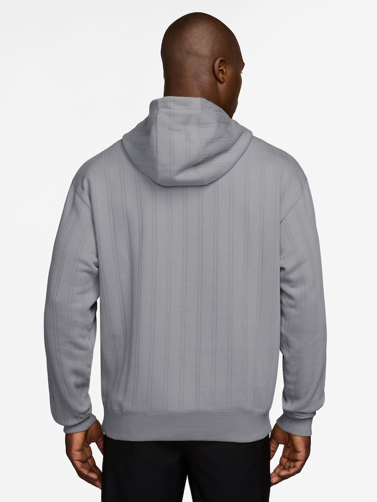 Nike Grey Fairway Fresh Therma-FIT Oversized Golf Hoodie - Image 2 of 3 Nike Grey Fairway Fresh Therma-FIT Oversized Golf Hoodie - Image 2 of 3