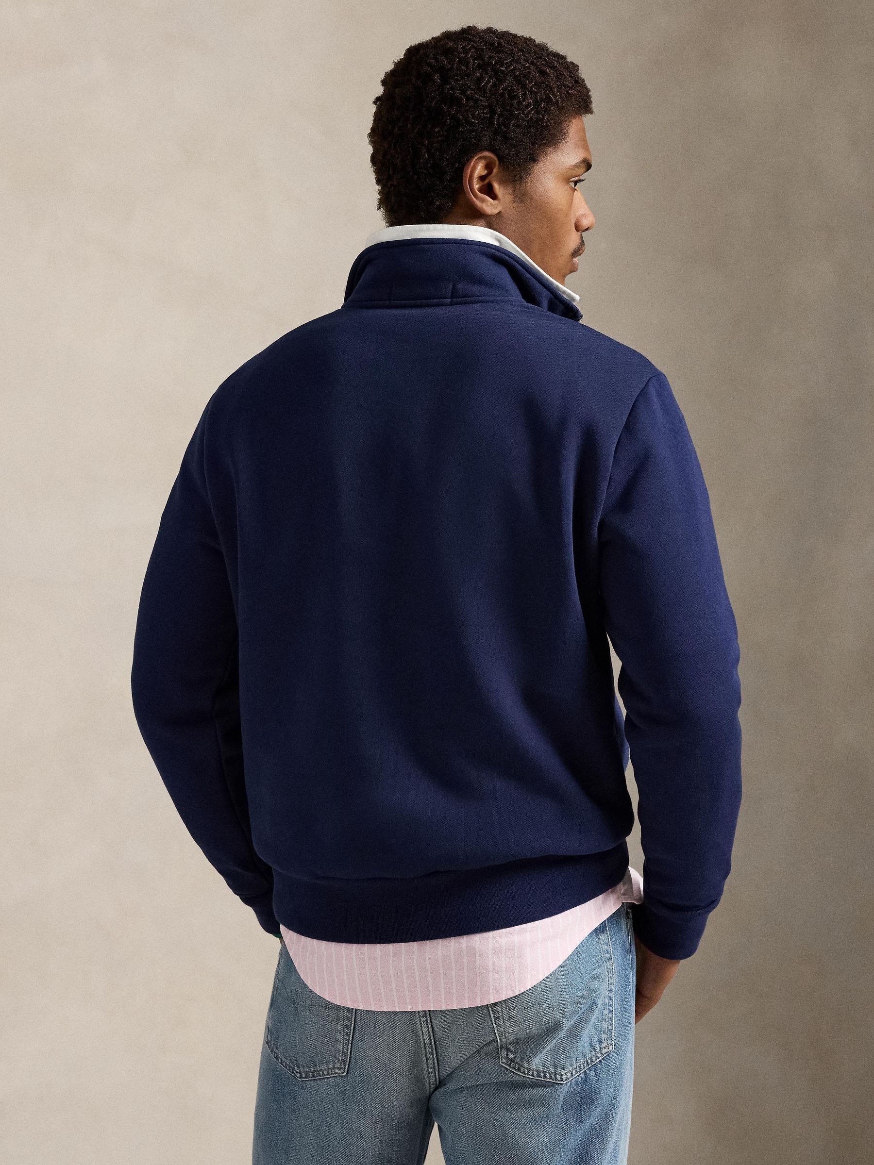 POLO RALPH LAUREN Sサイズ 美品 Satın al Mavi - Polo Ralph Lauren Polo Sport Çeyrek Fermuarlı