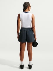 Nike White Fitted Tank Top - Image 2 of 5
