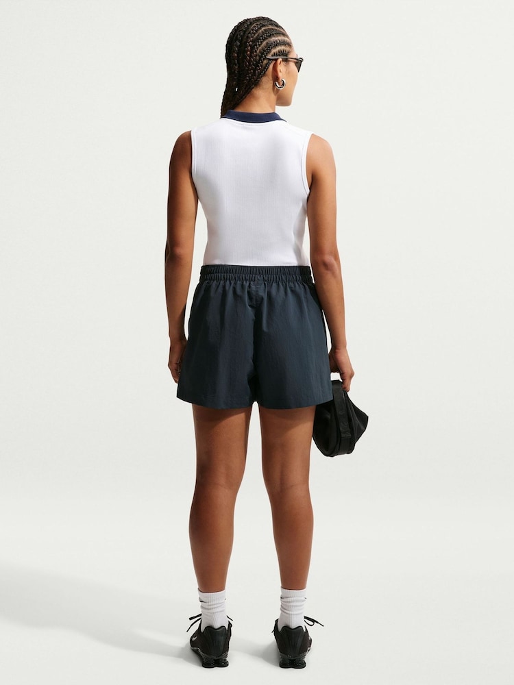Nike White Fitted Tank Top - Image 2 of 5