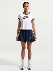 Nike Navy Bubble Hem Mini Skirt - Image 5 of 5