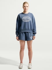 Nike Diffused Blue Tennis Crew Neck Jumper - Image 1 of 5