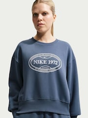 Nike Diffused Blue Tennis Crew Neck Jumper - Image 3 of 5