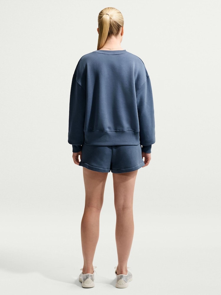 Nike Diffused Blue Tennis Jersey Shorts - Image 2 of 5