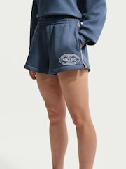 Nike Diffused Blue Tennis Jersey Shorts - Image 3 of 5