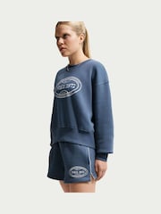 Nike Diffused Blue Tennis Jersey Shorts - Image 5 of 5