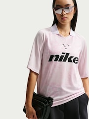 Nike Pearl Pink Football Jersey Top - Image 5 of 5