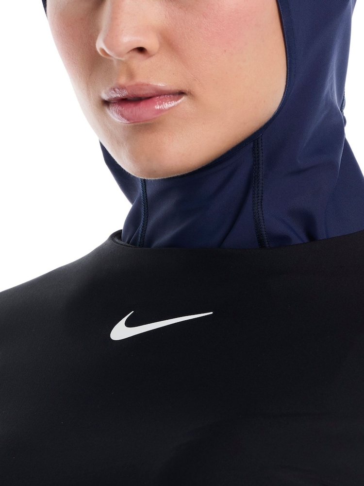 Nike Black Victory Swim Long Sleeve Tunic And Leggings Set - Image 5 of 5