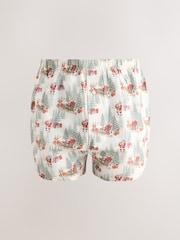 Christmas Woven Cotton Boxers - Image 1 of 4