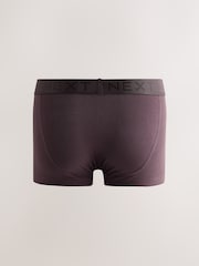 Burgundy Red Hipster Trunks 5 Pack - Image 3 of 10