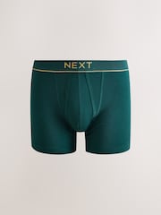 Red/Blue Rich 5 Pack A Front Cotton Rich Boxers - Image 2 of 9