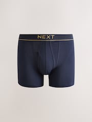 Red/Blue Rich 5 Pack A Front Cotton Rich Boxers - Image 5 of 9