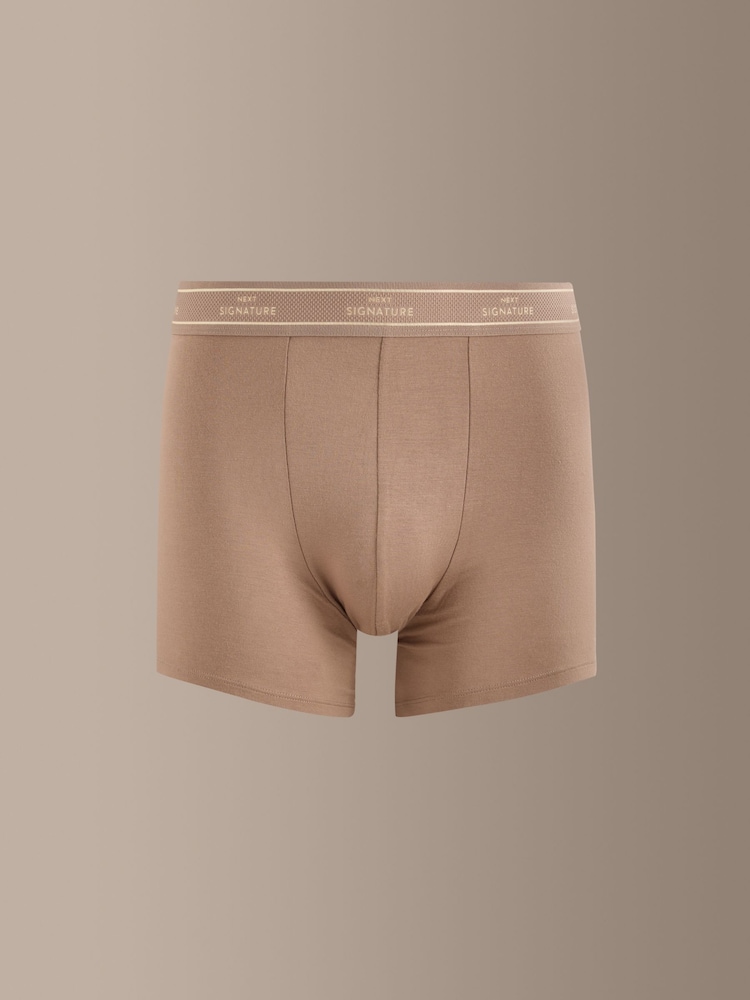 Neutral 4 pack Signature Trunks - Image 2 of 8 Neutral 4 pack Signature Trunks - Image 2 of 8