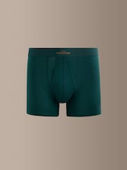 Green/Purple Lyocell 4 pack Supima Cotton Signature A-Front Boxers - Image 2 of 8