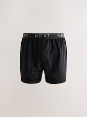 Green Stripe Marl 5 Pack Loose Boxers - Image 6 of 9