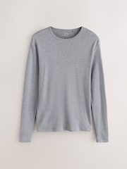 Grey Thermal Long Sleeve Top and Leggings Set - Image 8 of 11