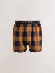 Red/Blue Check 5 Pack Loose Cotton Rich Boxers - Image 2 of 9