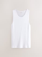 White Vest Thermal Tops 2 Pack - Image 2 of 5