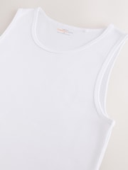 White Vest Thermal Tops 2 Pack - Image 5 of 5