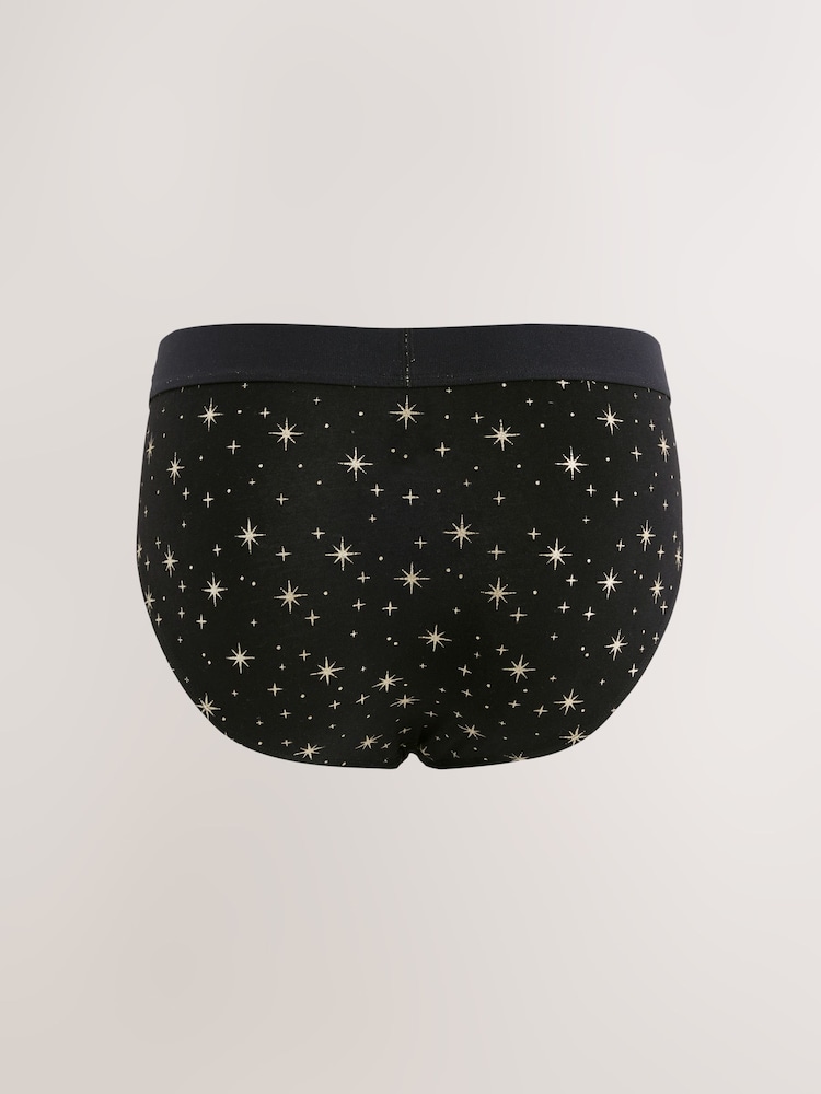 Christmas Present Brief Novelty Christmas Cotton Rich Boxers - Image 2 of 5 Christmas Present Brief Novelty Christmas Cotton Rich Boxers - Image 2 of 5