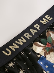 Christmas Present Brief Novelty Christmas Cotton Rich Boxers - Image 4 of 5