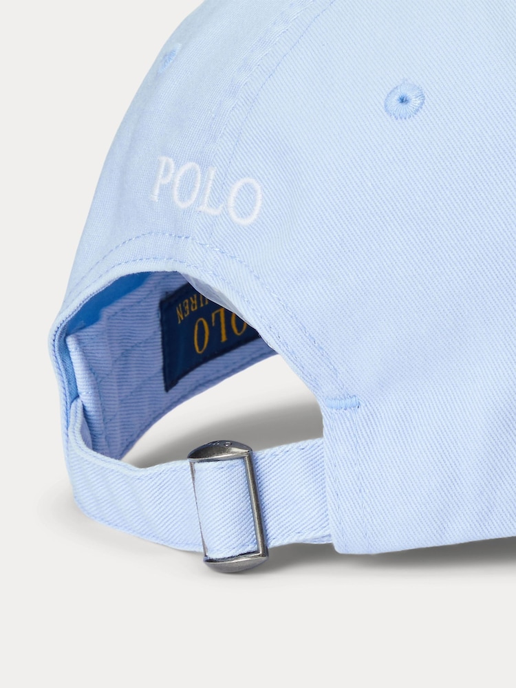 Polo Ralph Lauren Blue Classic Cap - Image 3 of 3 Polo Ralph Lauren Blue Classic Cap - Image 3 of 3